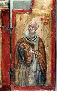 Saint Anastasis (Detail). Triptych by a Greek Artist (16th century). Venice, Museo Correr by Italian School