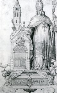 Saint Wolfgang of Regensburg (c.934-994) by Italian School