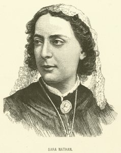 Sara Nathan (engraving) by Italian School