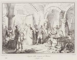 Discovery of the Bedmar Conspiracy by Italian School