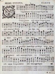 Sheet Music for Concerto 5 in Canzoni alla Francese by Italian School