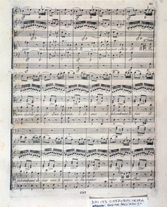 Sheet Music of Medea (Act 1), Opera by Luigi Cherubini by Italian School