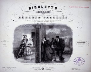 Sheet music of 