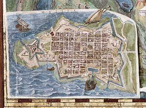Siege of Malta (detail)