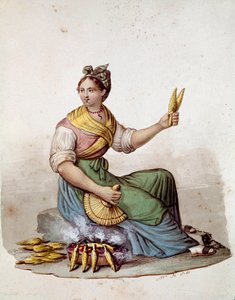Old Trade: Grilled Corn Seller