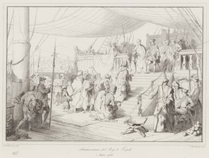Submission of the Bey of Tripoli by Italian School
