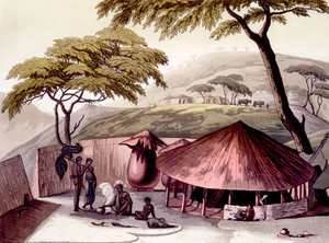 South East Coast: Cafre nation, 1820s-30s by Italian School