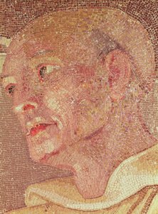 St. Bernard of Clairvaux from the Crypt of St. Peter (detail) by Italian School