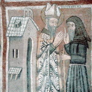 St. Gregory the Great with a Monk