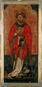 St. Philip stepping on a demon by Italian School