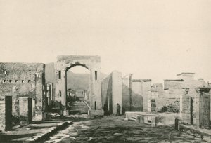 The Arch of Caligula as it is by Italian School