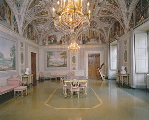 The Audience Room, frescoes painted by Matteo Rosselli in 1623
