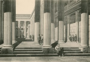 The Basilica as it was by Italian School