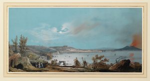 The Bay of Naples by Italian School