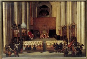 The Ecumenical Council of Trent by Italian School