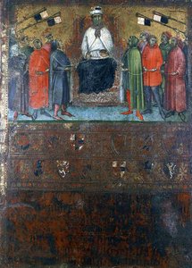 The Government Restoring the Checks on the Towns, 1385 by Italian School