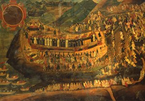 The Great Martyrdom of the Fifty-two Martyrs of Nagasaki by Italian School