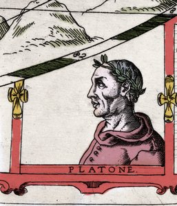 The Greek philosopher Plato (428-348 BC) (detail) by Italian School
