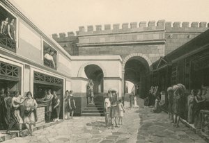 The Marine Gate as it was by Italian School