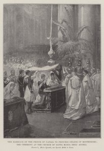 The Marriage of the Prince of Naples to Princess Helene of Montenegro, the Ceremony at the Church of Santa Maria Degl