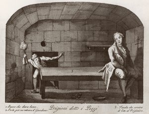 The Pozzi Prison, from Vedute della Prigioni by Italian School