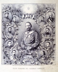 The Staff of General Garibaldi, illustration from The History of Italy