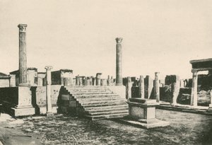 The Temple of Apollo as it is by Italian School