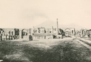The Temple of Jove in the Civil Forum as it is by Italian School