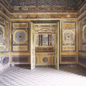 The hall of mirrors by Italian School