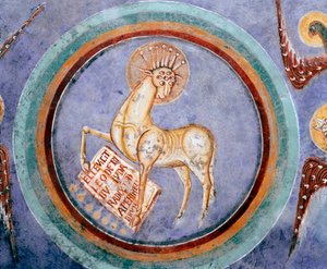 The Lamb of Revelation by Italian School