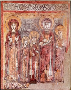 Theological Virtues: Faith, Charity and Hope by Italian School