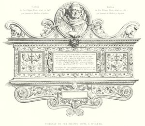 Tomb of Fra Filippo Lippi, in Spoleto by Italian School