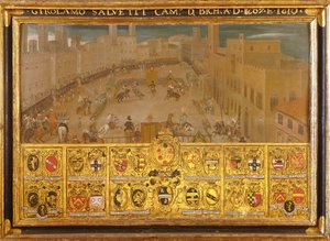 Tournament in the Piazza del Campo, Siena