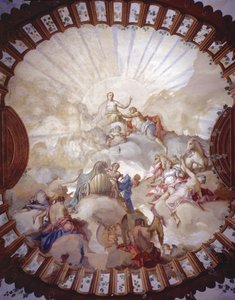 Triumph of the Empress Maria Theresa of Austria (1717-80) by Italian School