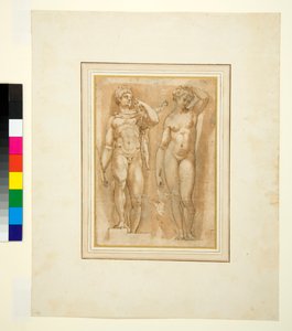 Two Antique Deities, c.1600 by Italian School