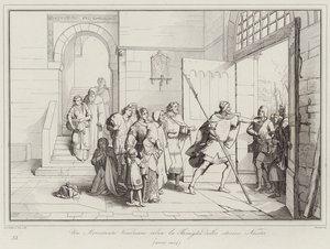 A Venetian Merchant Saves the Family of Historian Nicetas by Italian School