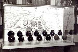 Venetian Bombs and a Map of the City of Crete