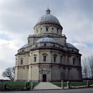 View of Santa Maria della Consolazione, designed by Cola da Caprarola and completed by Ambrosio Barocci and Francesco da Vita, built 1508-24