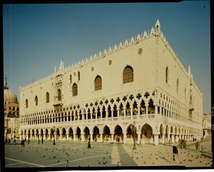 View of the west facade of the Palazzo Ducale