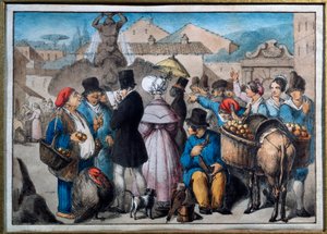Walking Scene in Rome