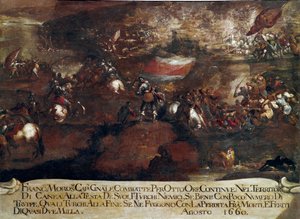 War of Candia: Battle of Chania by Italian School