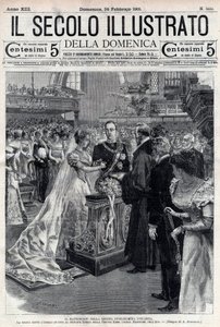 Wedding of Queen Wilhelmina of Holland and Duke Henri of Mecklembourg 1901