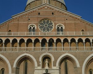 West facade (detail) by Italian School