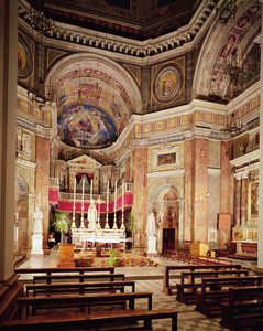 Interior View of the Choir