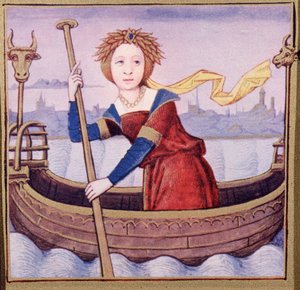 Isis, illustration from De Mulieribus Claris by Giovanni Boccaccio