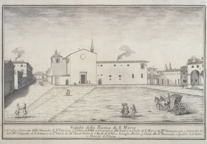 View of the Church of San Marco, Florence