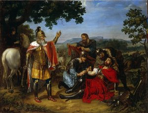 Grand Duke Dmitry Donskoy on the Kulikovo Field by Ivan Afanasievich Ugryumov