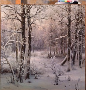 Hoarfrost by Ivan Avgustovich Velz