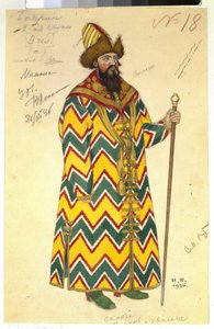 Boyar. Costume for the Opera 