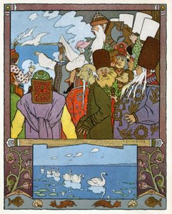 The Princess and the Frog by Ivan Yakovlevich Bilibin